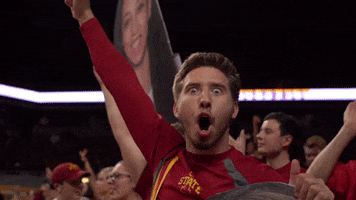 Fans Volleyball GIF by CyclonesTV