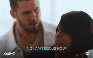 roller i&#39;m serious GIF by ClawsTNT