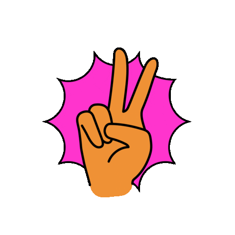 Peace Peacehand Sticker by Digital Promise