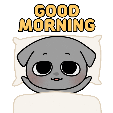 Good Morning Sticker