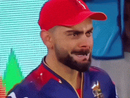 Sad Virat Kohli GIF