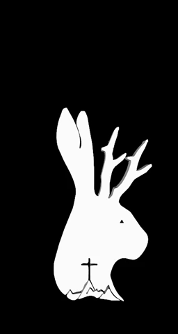 rabbit deer GIF