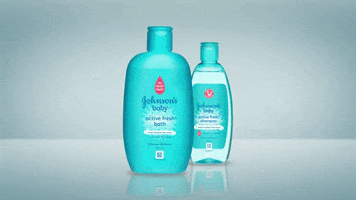 johnsonsap milk shampoo lotion johnsons GIF