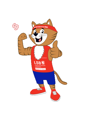 LSB Thüringen, Muskelkater, Landessportbund Thüringen Sticker