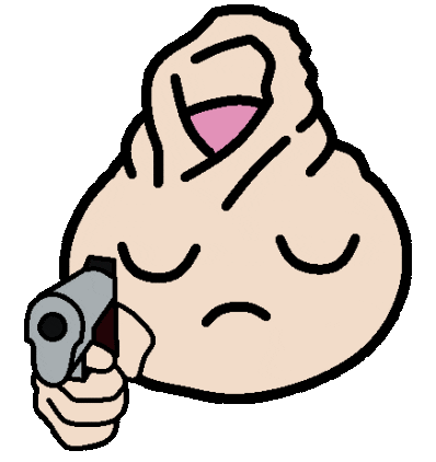 Gun Sticker by Foreskin Revolution