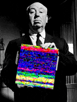 Alfred Hitchcock Art GIF by G1ft3d