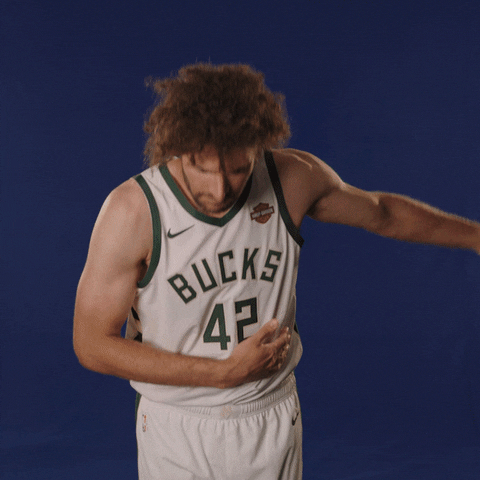 Robin Lopez Basketball GIF by Milwaukee Bucks