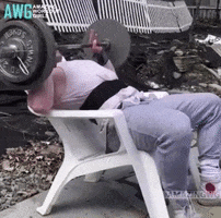 Quarantine Workout Fails GIF