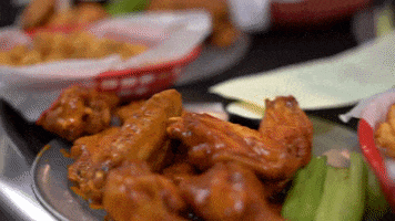 Chicken Wings GIF by Pluckers