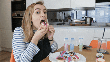 Big Bite Eating GIF by HannahWitton