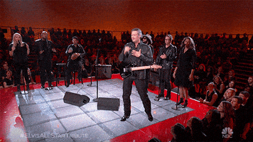 elvis tribute GIF by NBC