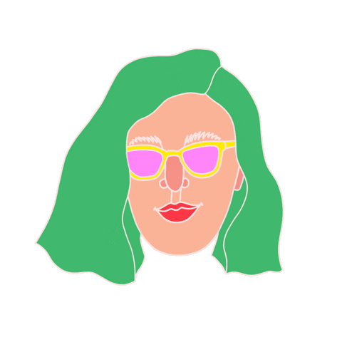 Girl Sticker