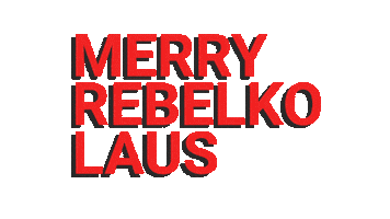 Nikolaus Sticker by REBELKO