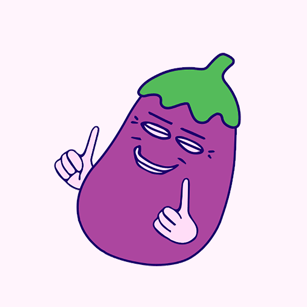Happy Eggplant GIF by Nick Find & Share on GIPHY
