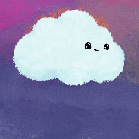 Stormy Weather Cloud GIF by Kev Lavery