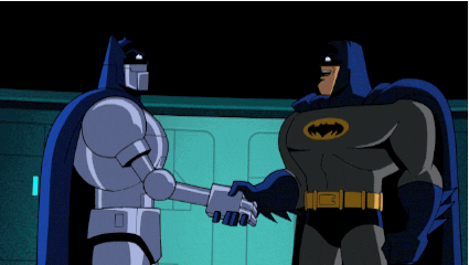 batman the brave and the bold smile GIF