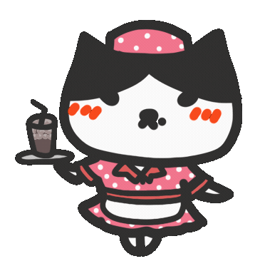 Diner Waitress Sticker by yomoyeah
