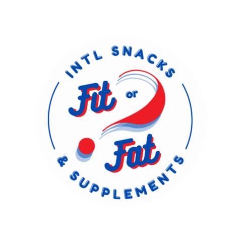 Fit or Fat Market Sticker