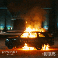Amazon Studios Car On Fire GIF by Amazon Prime Video