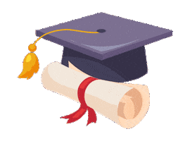 Graduation Dave Sticker by Florida Technical College