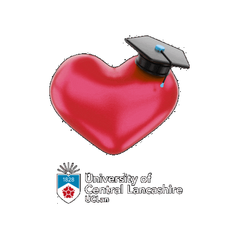 Graduation Grad Sticker by UCLan