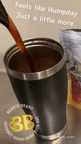 Satisfying Cup Of Coffee GIF by Berk's Beans Coffee