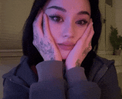 Bored Cute Girl GIF