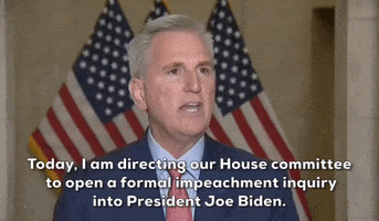 Kevin Mccarthy Impeachment GIF by GIPHY News