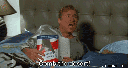 Mel Brooks Comb The Desert GIF - Find & Share on GIPHY