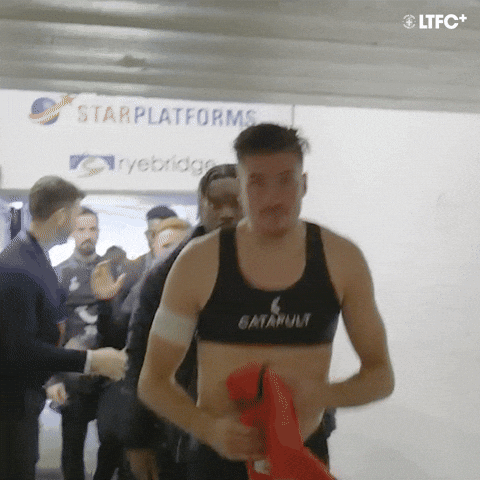 Football Look At You GIF by Luton Town FC