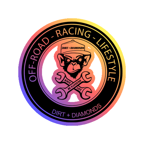 Dirt + Diamonds Sticker