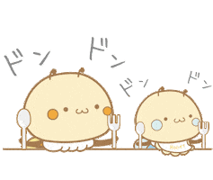 Bee ごはん Sticker by てくのハウス｜てくマル＆マキびぃ