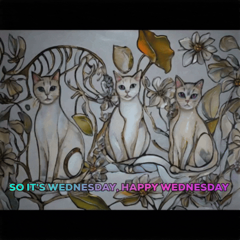 Cats Wednesday GIF