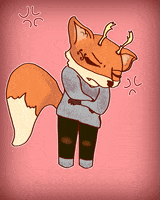 Angry Fox GIF by Contextual.Matters