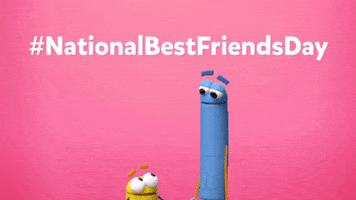 High Five Best Friends GIF by StoryBots