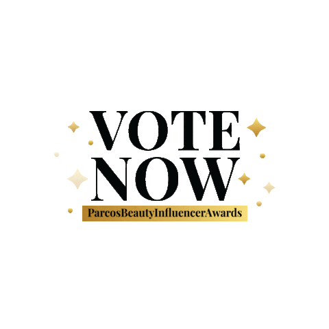 Award Show Love Sticker by ParcosBeauty