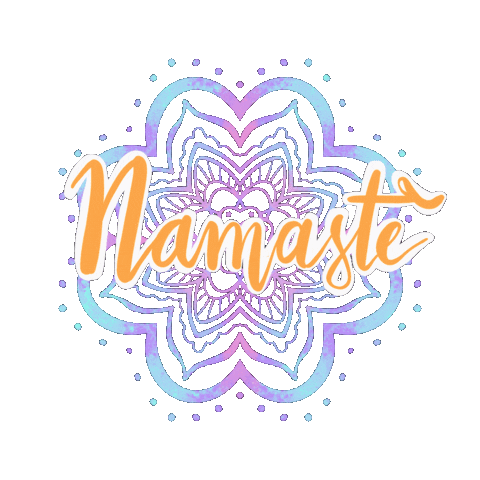 Bom Dia Namaste Sticker