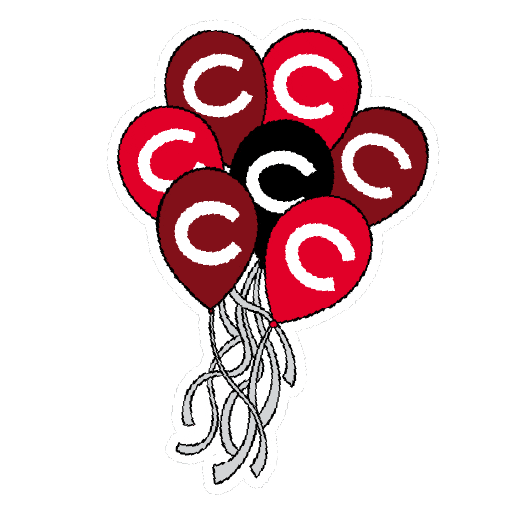 College Balloons Sticker by Colgate University