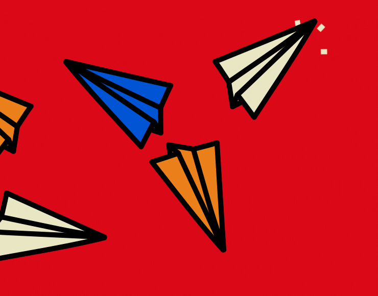 Flying Paper Airplane GIF by Wikipedia Find & Share on GIPHY