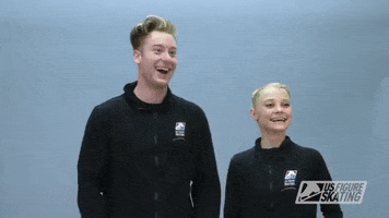 team usa laughing GIF by U.S. Figure Skating