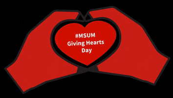 Heart Love GIF by Minnesota State University Moorhead