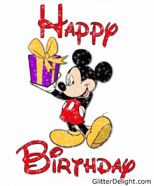 Mickey Mouse Birthday GIF