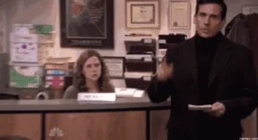 Roasted the office GIF