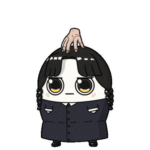 The Addams Family Netflix Sticker