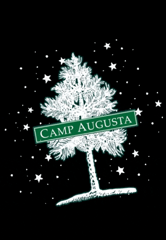 CampAugusta stars sparkle tree camp GIF