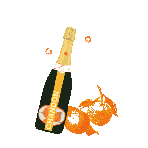 Spritz Sticker by Chandon Garden