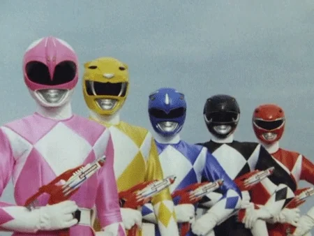 Power Rangers 90S GIF