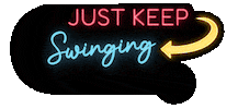Keepswinging Sticker by Pasimedia