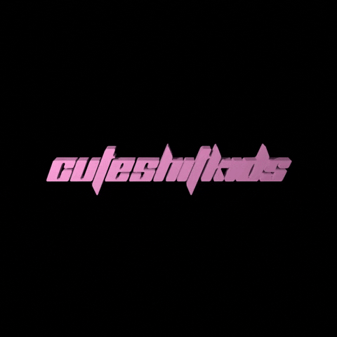 Cuteshitkids logo pink cuteshitkids GIF
