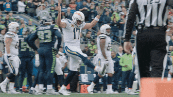 Excited Philip Rivers GIF by Los Angeles Chargers